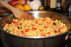 a bowl of Vegetable Couscous