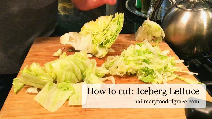 shredded iceberg lettuce