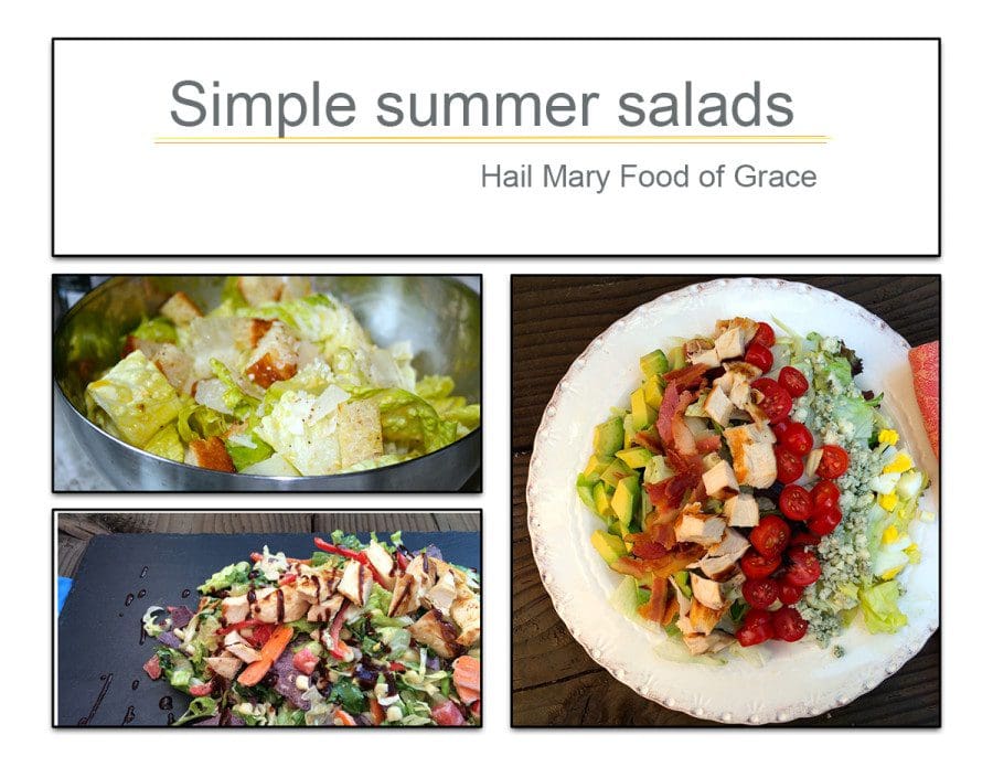 simple summer salads