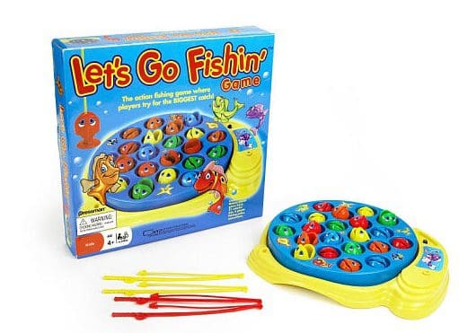 Let's go fisher board game.