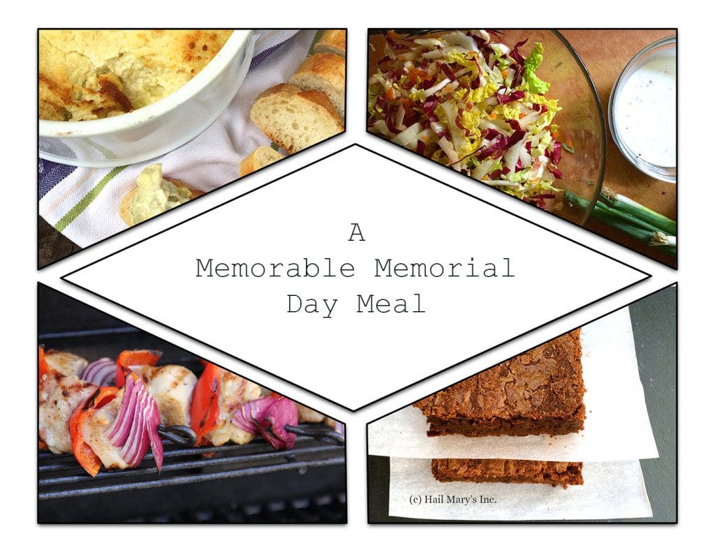 Our memorial memorable day meal