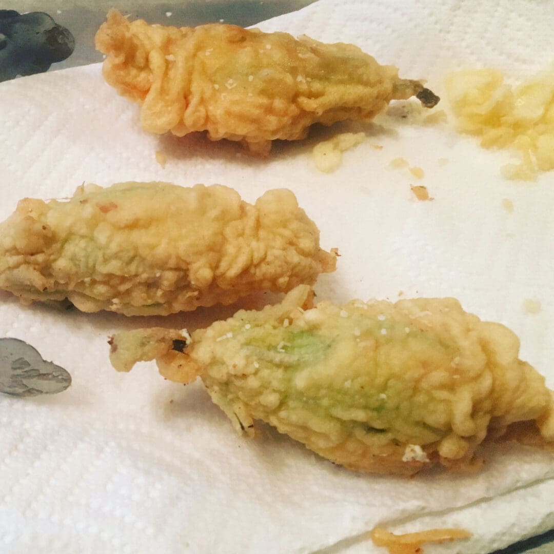 How to cook squash blossoms Hail Mary Food of Grace