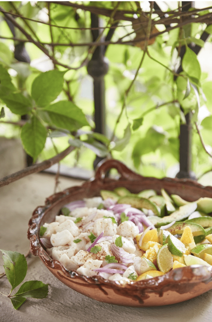 Halibut Ceviche with Avocado Hail Mary Food of Grace