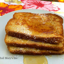 a plate of Classic French toast