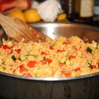 a bowl of Vegetable Couscous