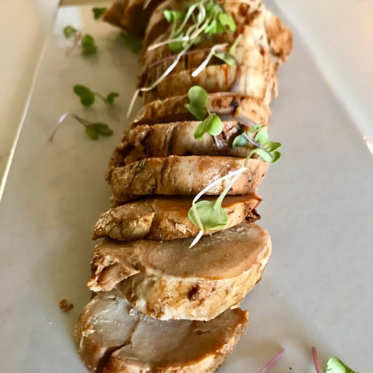 White Wine Apple Cider Pork Tenderloin