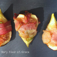 Figs, bacon, and jalapeno