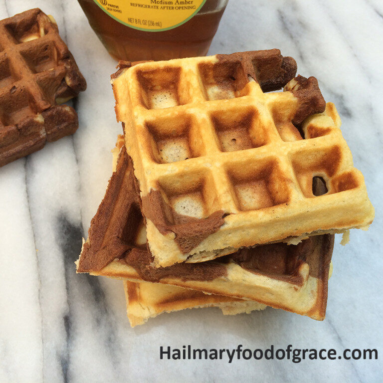 Marble waffles